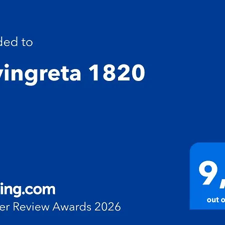 Divingreta 1820 Apartment *